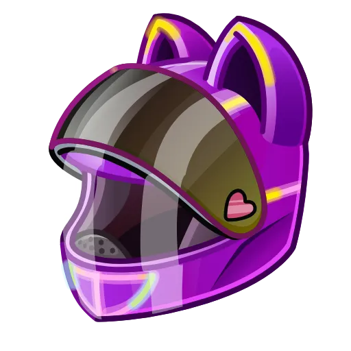 Стикер 34 Neko Helmet Купить