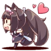 Стикер 18 Nekopara Premium Ver