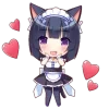 Стикер 41 Nekopara Premium Ver