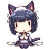 Стикер 46 Nekopara Premium Ver