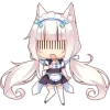 Стикер 32 Nekopara Premium Ver