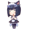 Стикер 43 Nekopara Premium Ver