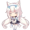 Стикер 21 Nekopara Premium Ver