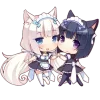 Стикер 39 Nekopara Premium Ver