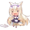 Стикер 61 Nekopara Premium Ver