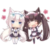 Стикер 37 Nekopara Premium Ver