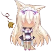 Стикер 60 Nekopara Premium Ver