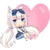 Стикер 9 Nekopara Premium Ver