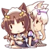 Стикер 57 Nekopara Premium Ver