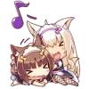 Стикер 58 Nekopara Premium Ver