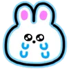 Стикер 36 Neon Bunny