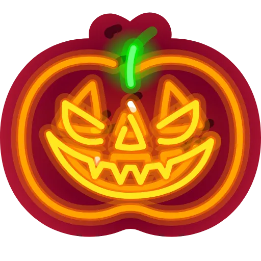 Стикер 48 Neon Emoji