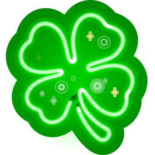 Стикер 32 Neon Emoji