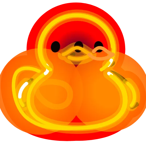Стикер 46 Neon Emoji