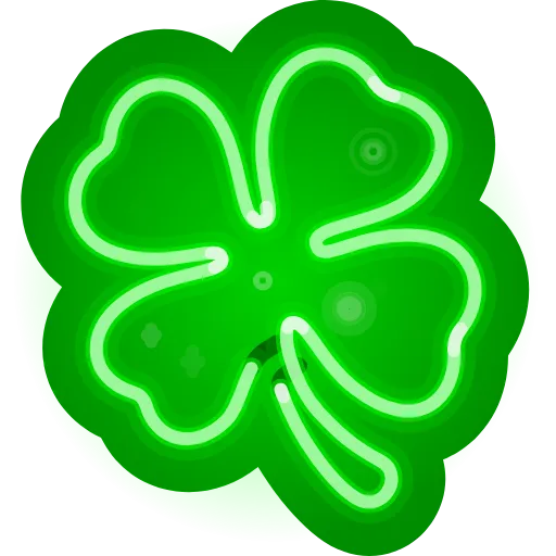 Стикер 32 Neon Emoji