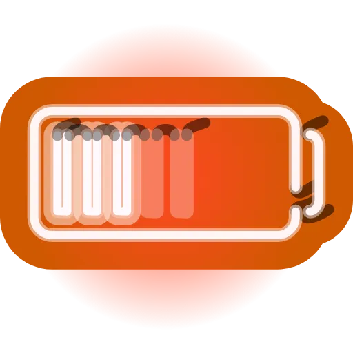Стикер 39 Neon Emoji