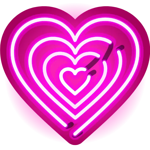 Обложка набора Neon Emoji
