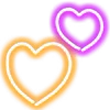 Стикер 23 Neon Emojis