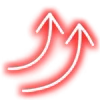 Стикер 47 Neon Emojis