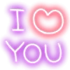Стикер 14 Neon Emojis