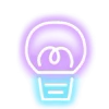 Стикер 36 Neon Emojis