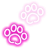 Стикер 11 Neon Emojis