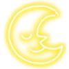 Стикер 19 Neon Emojis