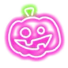 Стикер 61 Neon Emojis
