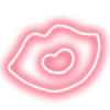Стикер 27 Neon Emojis
