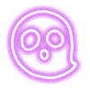 Стикер 57 Neon Emojis