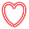Стикер 44 Neon Emojis