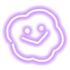 Стикер 37 Neon Emojis