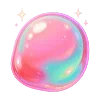 Стикер 35 🫖 Neon Glossy - розовые эмодзи