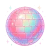 Стикер 15 🫖 Neon Glossy - розовые эмодзи