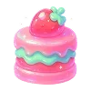 Стикер 4 🫖 Neon Glossy - розовые эмодзи