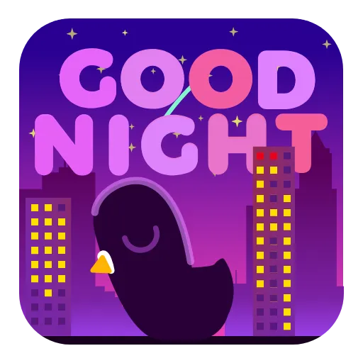 😴 Стикер «Neon Pigeon» для Telegram