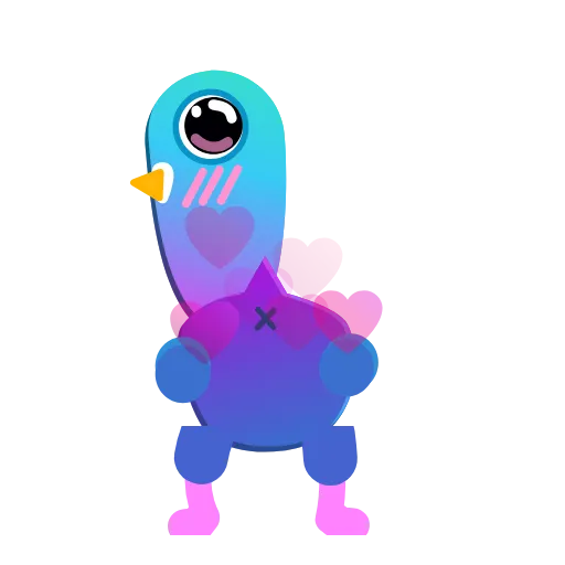 Обложка набора Neon Pigeon