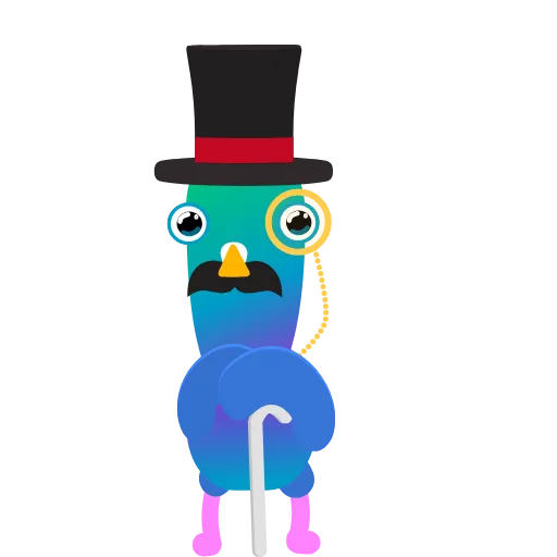 Стикер 20 Neon Pigeon