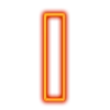 Стикер 15 Неоновые шрифты / Neon #font