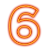 Стикер 45 Неоновые шрифты / Neon #font