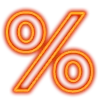 Стикер 57 Неоновые шрифты / Neon #font