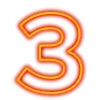 Стикер 11 Неоновые шрифты / Neon #font