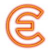 Стикер 9 Неоновые шрифты / Neon #font