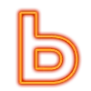 Стикер 35 Неоновые шрифты / Neon #font