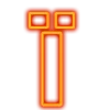 Стикер 14 Неоновые шрифты / Neon #font