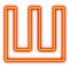 Стикер 31 Неоновые шрифты / Neon #font