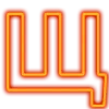 Стикер 32 Неоновые шрифты / Neon #font