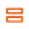 Стикер 54 Неоновые шрифты / Neon #font