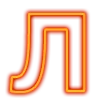 Стикер 18 Неоновые шрифты / Neon #font