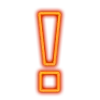 Стикер 58 Неоновые шрифты / Neon #font